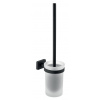 Novaservis Wc štětka Ferro Greta černá matná AGR14BL