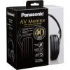 Panasonic RP-HT265 slúchadlá kompatibilné s AV (ovládanie hlasitosti 5 m, mäkké viečka do uší), čierne