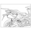 KAPPA KLX1186 nosič bočných kufrov HONDA FORZA 750 (21-23)