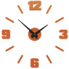 CALLEADESIGN Dizajnové hodiny 10-304 CalleaDesign Michelangelo S 50cm (viac farebných verzií) Farba terracotta - 24