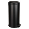 Čierny odpadkový kôš Wenko Leman Easy Close, 30 l