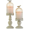 Lampáš, svietník - Vtáčia klietka na svietnik, 2 ks (Lampáš, svietník - Vtáčia klietka na svietnik, 2 ks)