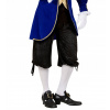 ŠORTKY PUMPY ČIERNE PIRÁTSKY KARNEVAL M/L