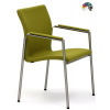 FORMDESIGN Konferenčné kreslo INFINITY CLIP STANDARD MAXI čalúnenie ELEGANCE koža