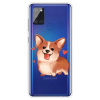 Gumený kryt na Samsung Galaxy A21s - Love Corgi