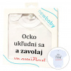 Body s potlačou New Baby a zavolaj MAMIČKU! - darčekové balenie - 50