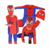 Spiderman kostým kostým kostým karneval r116 m (Cosplay Spiderman Black 140/146 kostým)