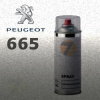 PEUGEOT 665 GRIS ARGENT metalická barva Sprej 400ml