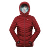 ALPINE PRO EROMA ČERVENÁ DÁMSKA OBOJSTRANNÁ BUNDA HI-THERM M