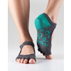 BELLA nízke bezprstové ponožky ToeSox tm. šedá / indigo S