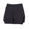 Nohavice krátke dámske Progress CARRERA SHORTS 2v1 čierne - M
