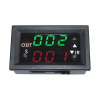 Arduino Časový spínač 0-999sec, 0-999min, 0-999hod se dvěma časy černý