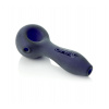 Sklenená pieskovaná fajka GRAV® Classic Spoon 10 cm Farba: Modrá