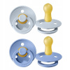Bibs Colour kaučuk 2ks Sky Blue Baby Blue 110214