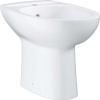 GROHE Bau Ceramic samostatne stojací bidet s otvorom, s prepadom, 360 x 545 mm, alpská biela, 39432000