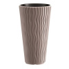 Prosperplast Kvetináč SANDY SLIM mocca 29,7 cm