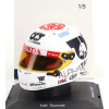 Spark-model prilby Arai F1 Casco Helma At04 Team Alpha Tauri N 22 Japan Gp 2023 Yuki Tsunoda 1:5 White