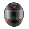 LS2 FF353 RAPID II CIRCUT Gloss Black Red