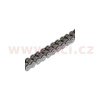Reťaz 530X1R, JT CHAINS (x-krúžok, farba čierna, 124 článkov vr. Nitovacie spojky)