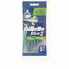 Žiletky na Jedno Použitie Gillette Blue II Plus Slalom 5 kusov