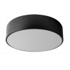 Plafondová lampa 30 cm okrúhly čierny strop app640-3c