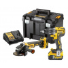 Dewalt DCK2020P2T kombo sada 18V 2x5,0ah (dcd791+dcg405) tstak