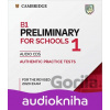 B1 Preliminary for Schools 1 for revised exam from 2020 Audio CD - Cambridge University Press