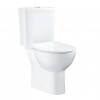 Grohe Bau Ceramic WC kombi set s nádržkou a doskou Softclose, Rimless, DualFlush, alpská biela 39942000-GR