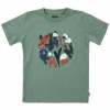 Fjällräven Kids Forest Findings T-shirt zelená 140