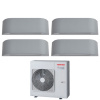 Klimatizácia Toshiba multisplit RAS-4M27U2AVG-E (8kW) Haori 4 x 2,5 kw ( RAS-B10N4KVRG-E )