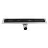 Gelco MANUS BLACK nerezový sprchový kanálik s roštom ONDA, 850x130x55 mm SPH GMO14B (MANUS BLACK nerezový sprchový kanálik s roštom ONDA, 850x130x55 mm)