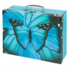 Skladací školský kufrík BAAGL Butterfly s kovaním