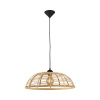 Luster Brilliant Crosstown E27 1x40 W čierno/prírodné