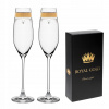 Swarovski Sada svadobných pohárov Madrid s kryštálmi 2 x 210 ml