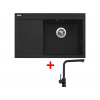 Set Sinks RIM 780 P Metalblack + Elka čierná matná