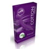 Maxis comfort cotton stehenné pančuchy normálne bez špice s lemom bronz