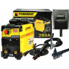 Zvárací invertor - Powermat 280A MMA LCD Inverter Welder (Zvárací invertor - Powermat 280A MMA LCD Inverter Welder)