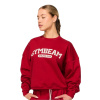 Dámska mikina GymBeam Varsity Women‘s Sweatshirt Red XS