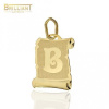 Zlatý Prívesok Au585/000 písmeno B - Rozmer: 2.0