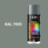 Farba v spreji akrylová HQS RAL 7005 lesklá 400ml