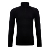 Dámske funkčné tričko ORTOVOX 230 Competition Zip Black raven M