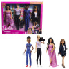 Mattel Barbie Sada 4ks panenek filmové povolání, HRG54
