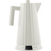 Alessi MDL21 W Rýchlovarná kanvica s reguláciou teploty Plissé 1,7 l biela