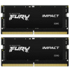 DDR 5 32 GB 5600MHz . SODIMM CL40 ..... Kingston FURY Impact PnP (2x16GB) KF556S40IBK2-32