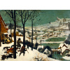 BLUEBIRD Puzzle Lovci ve sněhu (1565) 3000 dílků
