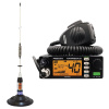 Súprava Rádio CB President HARRISON II ASC + CB Anténa PNI ML70, dĺžka 70cm, 26-30MHz, 200W