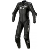 ALPINESTARS jednodielna kombinéza STELLA GP PLUS 2 čierna/biela/metalická šedá 2024 - 50