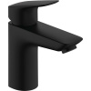 HANSGROHE Logis páková umývadlová batéria s odtokovou súpravou Push-Open, výška výtoku 93 mm, matná čierna, 71107670