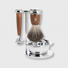 Mühle Rytmo Ash Pure Badger čtyřdílná sada na holení