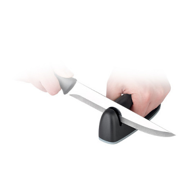 TESCOMA Sonic čierna - diamantová brúska na nože